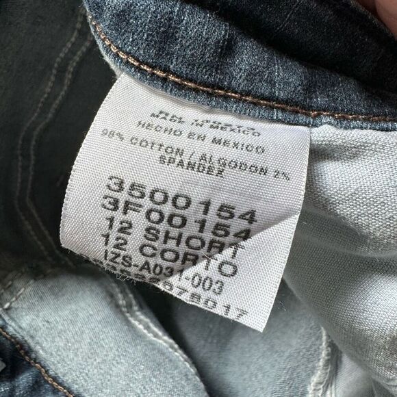 Lee Women's Jeans Slender Secret Lower On The Waist Size 12 Short Stretch - Picture 6 of 15